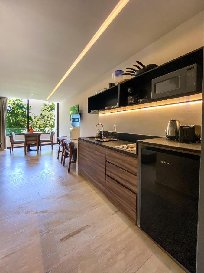 Big Studio At Kaab By The Beach With Roof Top Pool, Sauna And Jacuzzi Near Paseo Del Carmen Mall Playa del Carmen Exterior photo