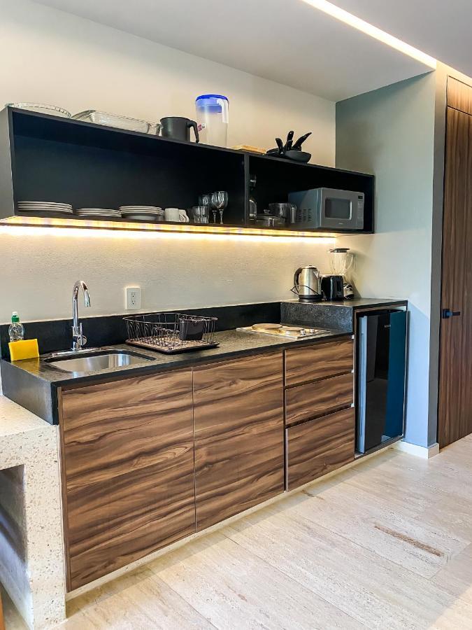 Big Studio At Kaab By The Beach With Roof Top Pool, Sauna And Jacuzzi Near Paseo Del Carmen Mall Playa del Carmen Exterior photo